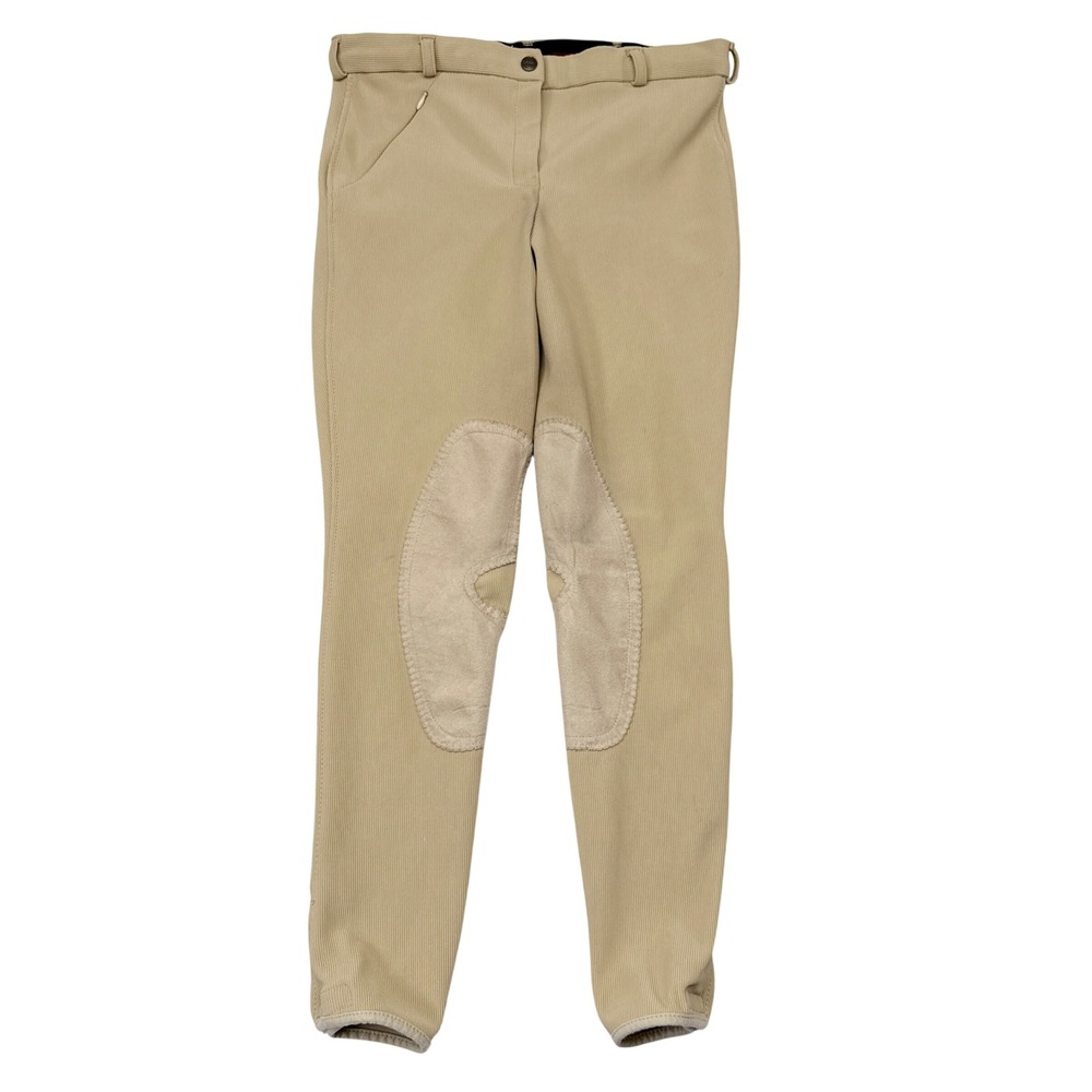 Tuff Rider Breeches Womens Size 28 Tan Equestrian Horseback Riding